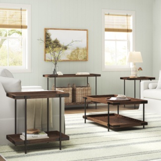 Aquino 4 Piece Coffee Table Set