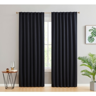 Black Living Room Curtains - VisualHunt