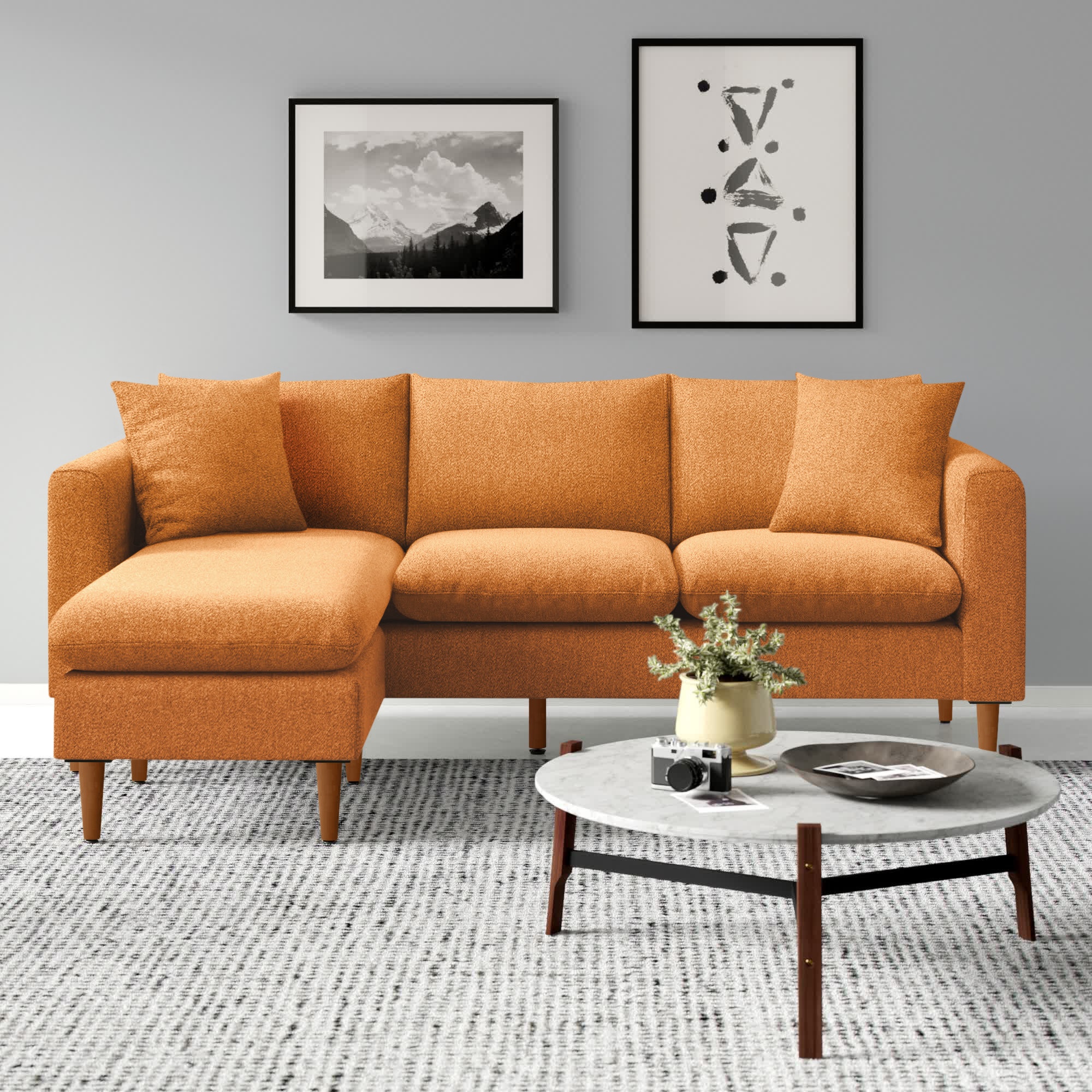Aristes 2 - Piece Upholstered Sectional