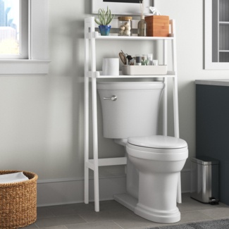 23 W Bathroom Space Saver, 3 Shelves, over the Toilet Cabinet