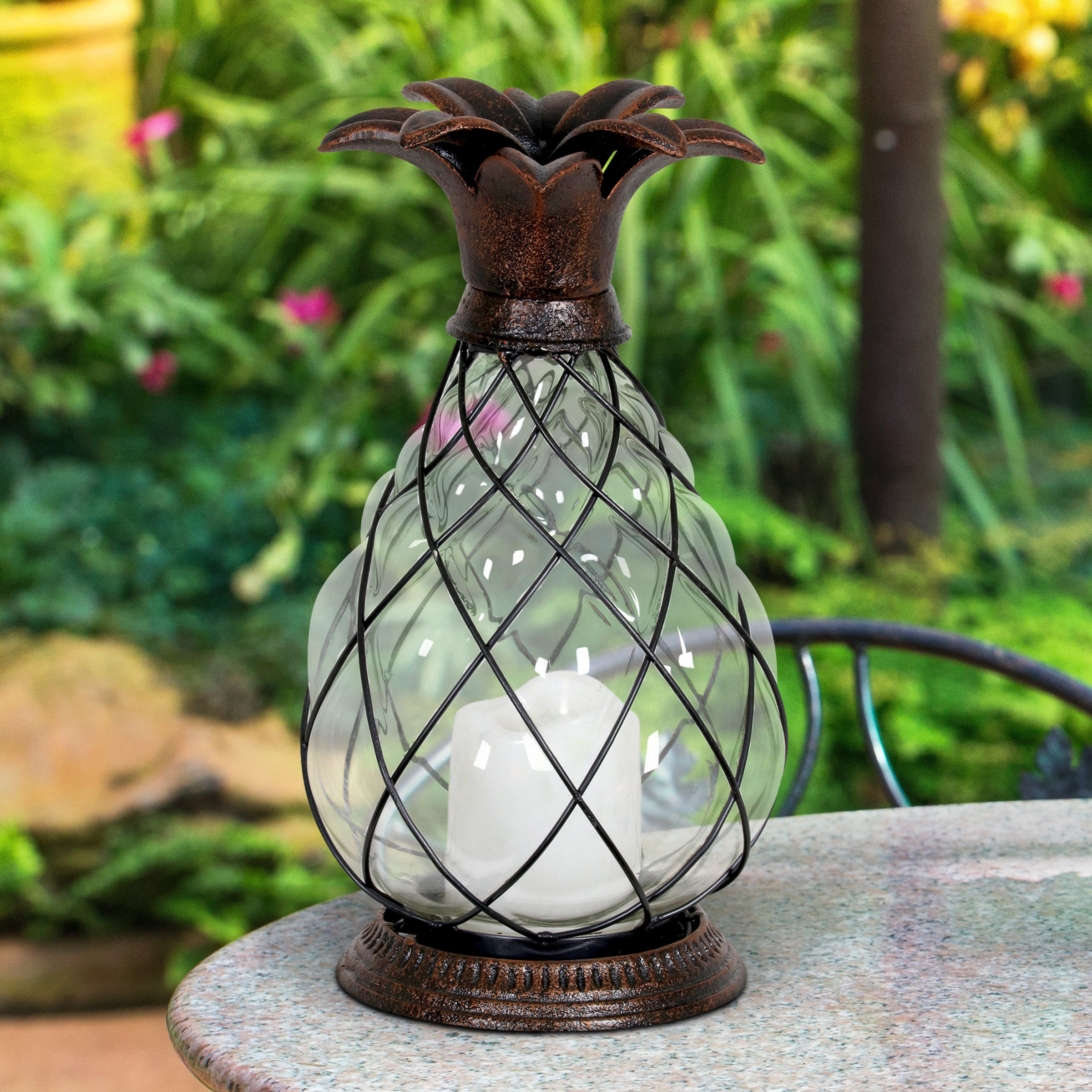 Battery operated best sale outdoor table lamps