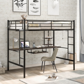 Auromita Full Loft Bed with Built-in-Desk by Isabelle & Max™
