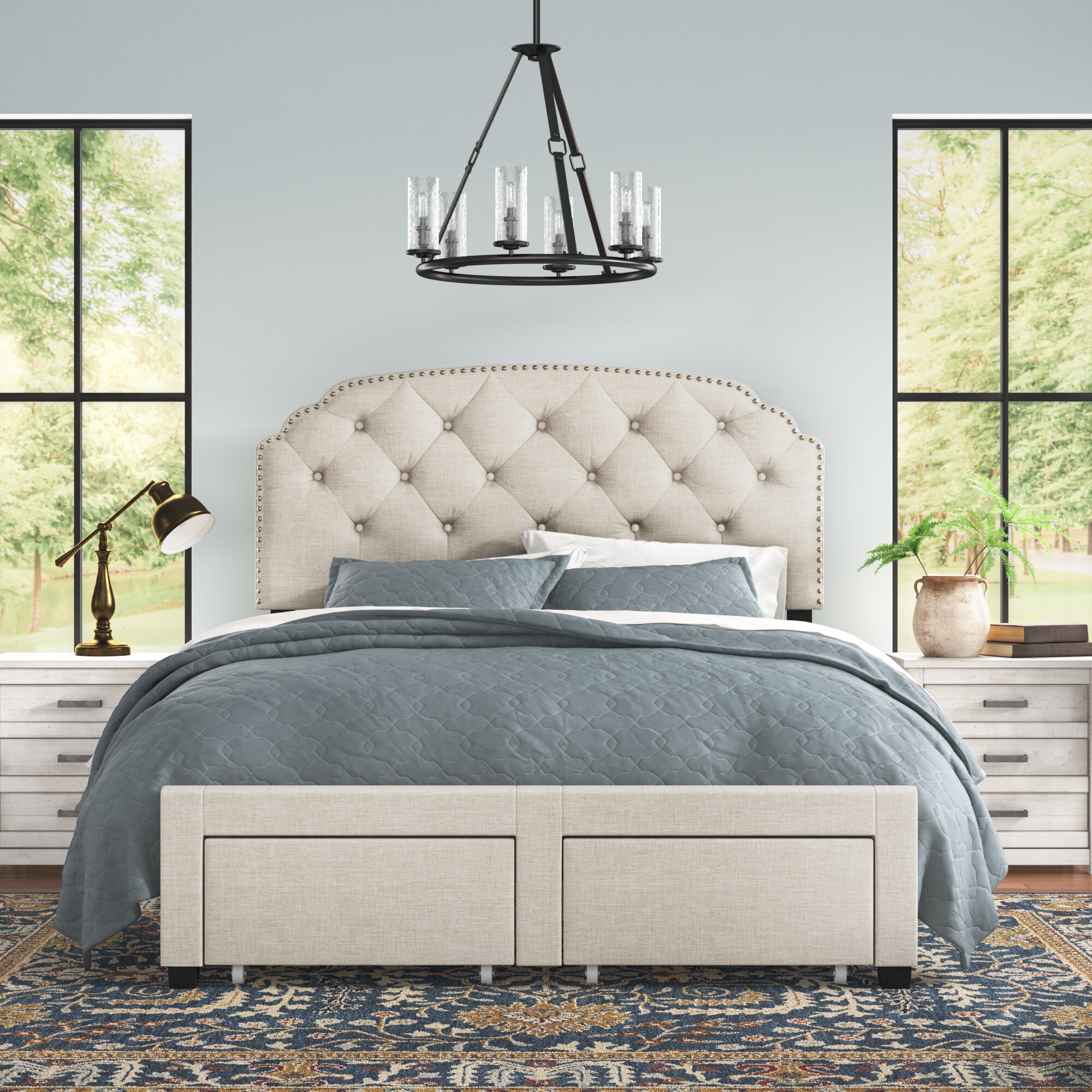Ayotte Upholstered Storage Bed