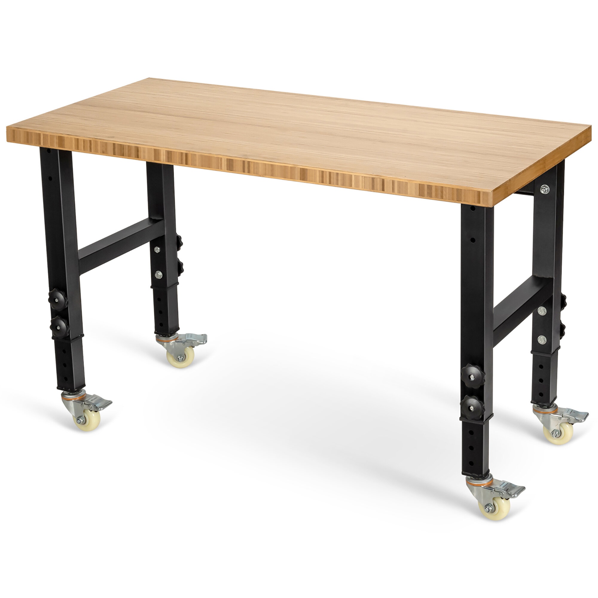Balceta 48" Adjustable Height Wood Top Workbench
