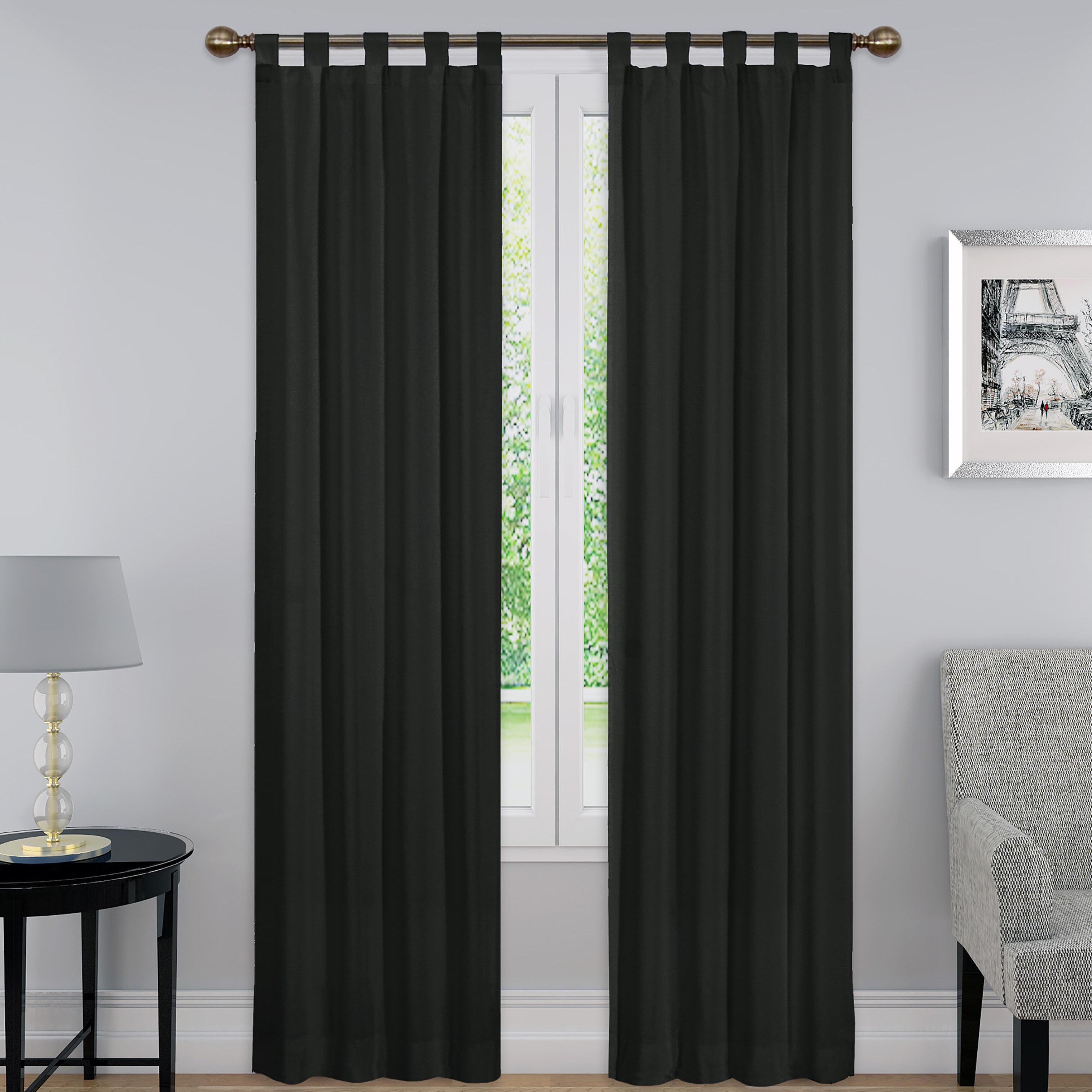 Barretti Sheer Curtain Pair