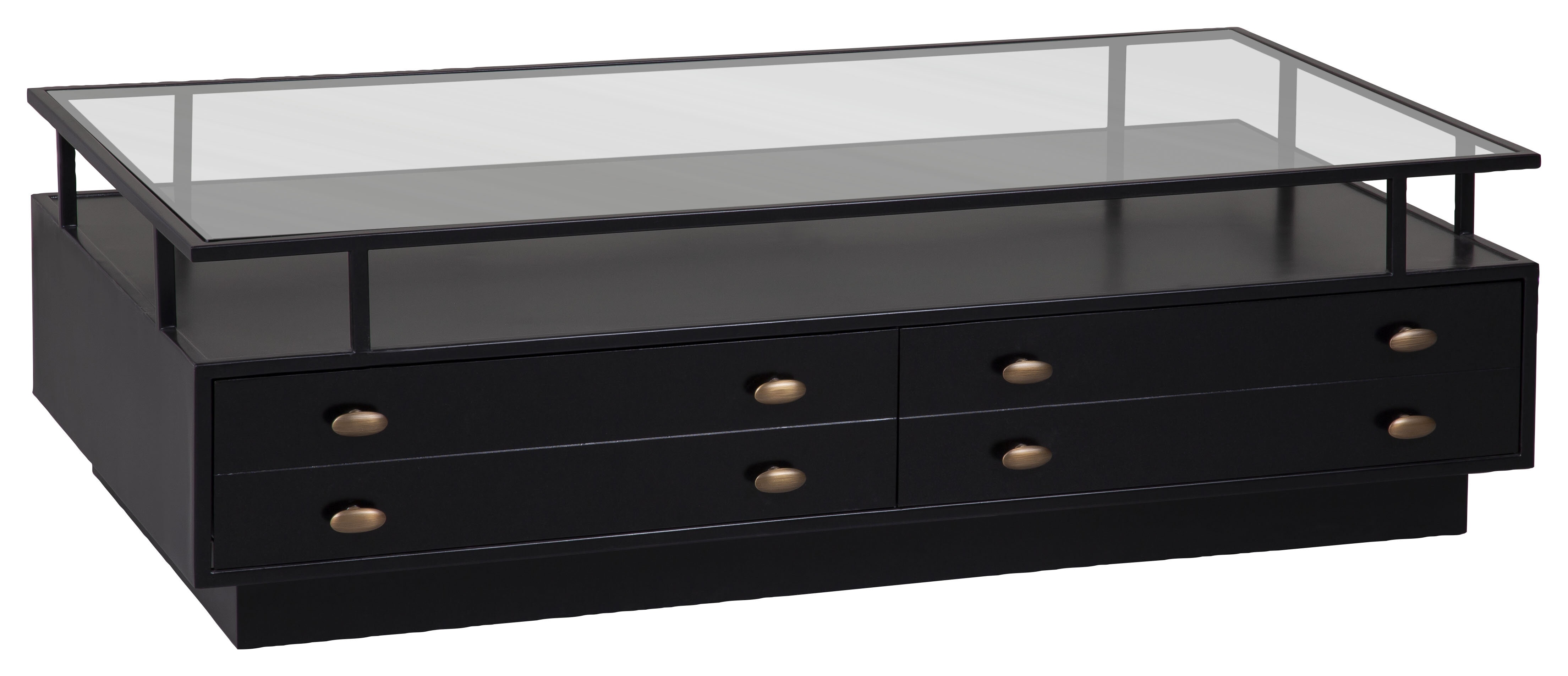 Beatbox Solid Coffee Table with Storage