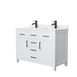 Beckett 48" Double Bathroom Vanity Set