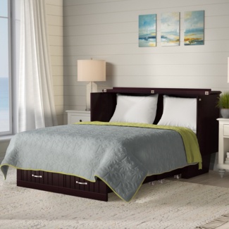 Berowalt Solid Wood Storage Bed
