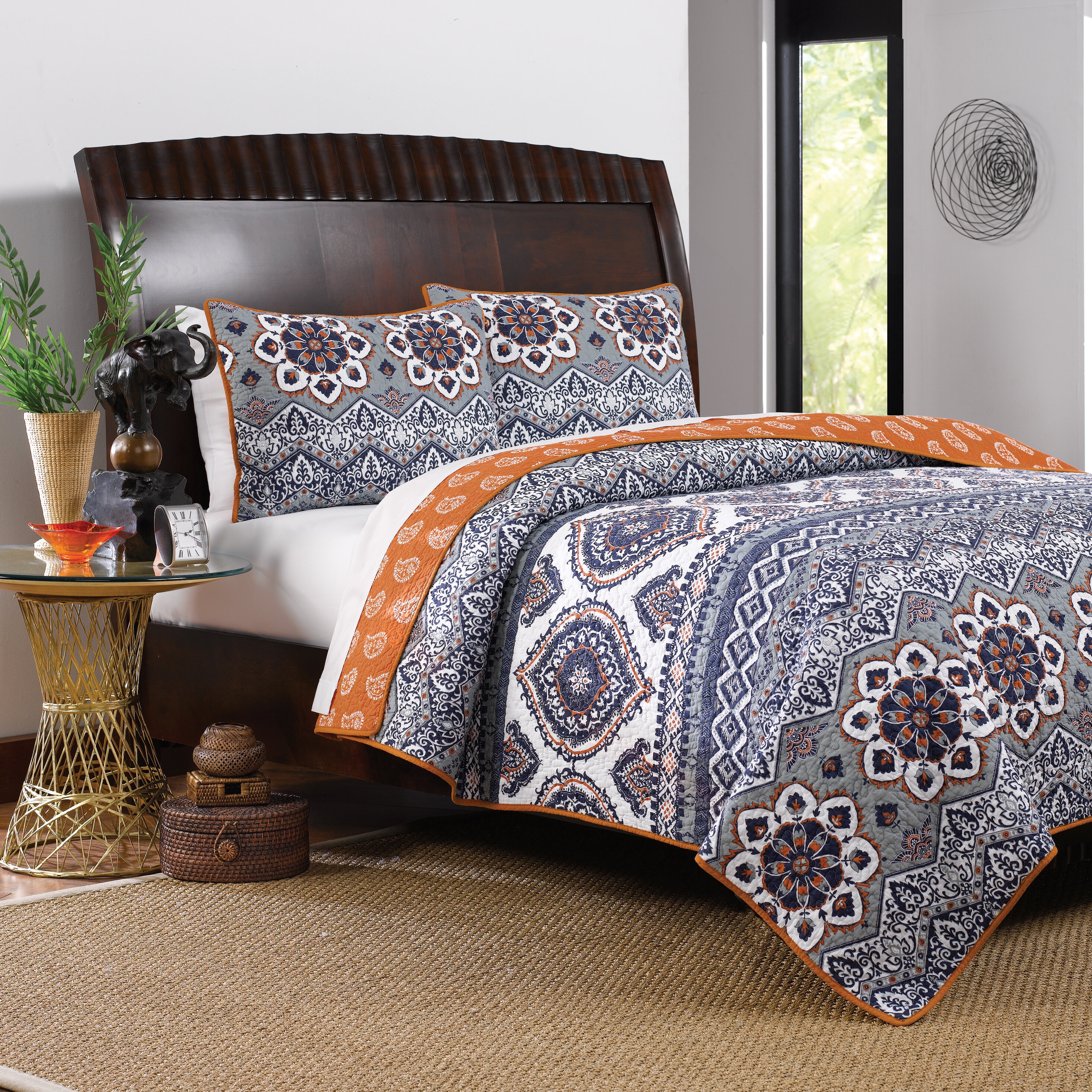 Bovina 100% Cotton Quilt Set