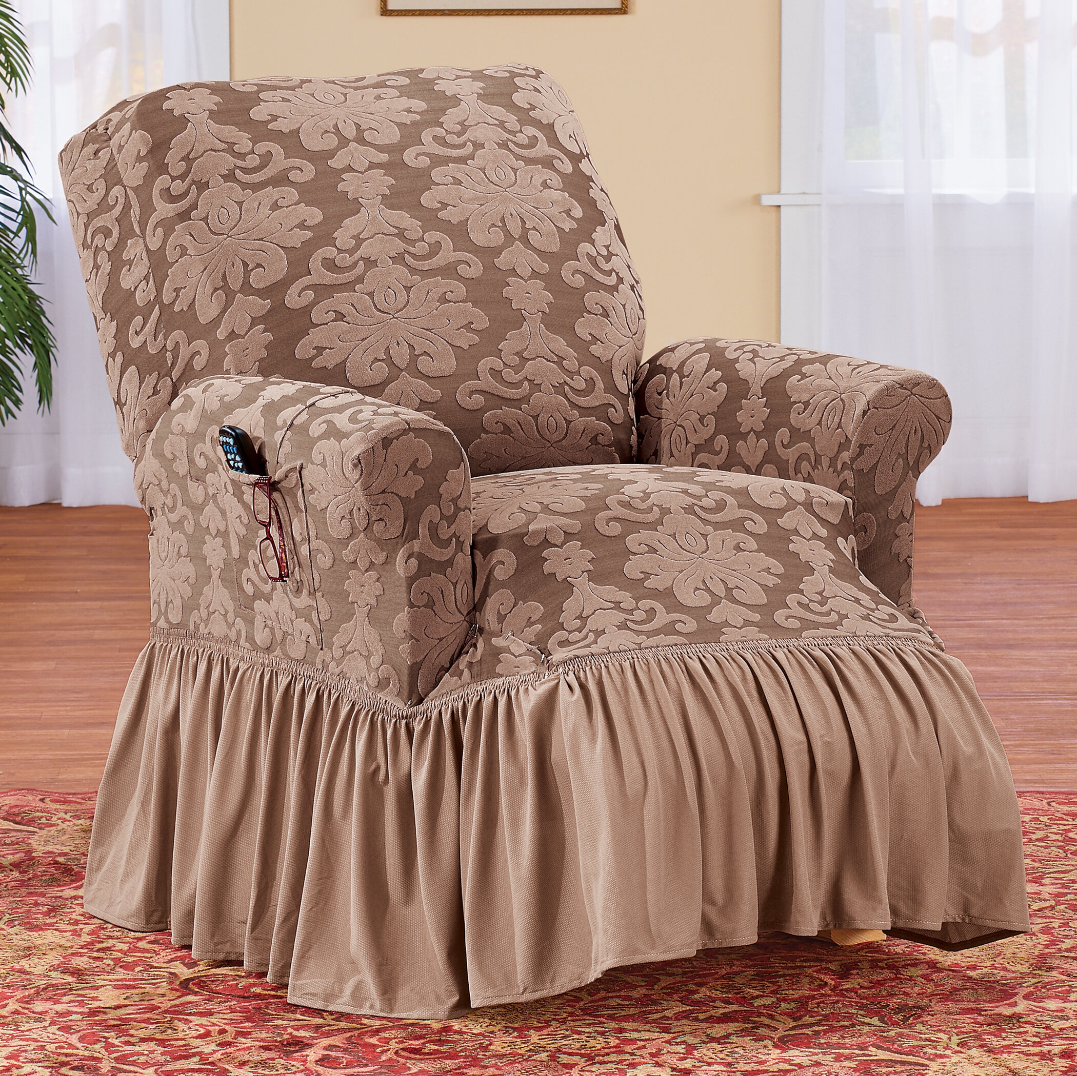 Couch Guard Recliner Furniture Protector Damask