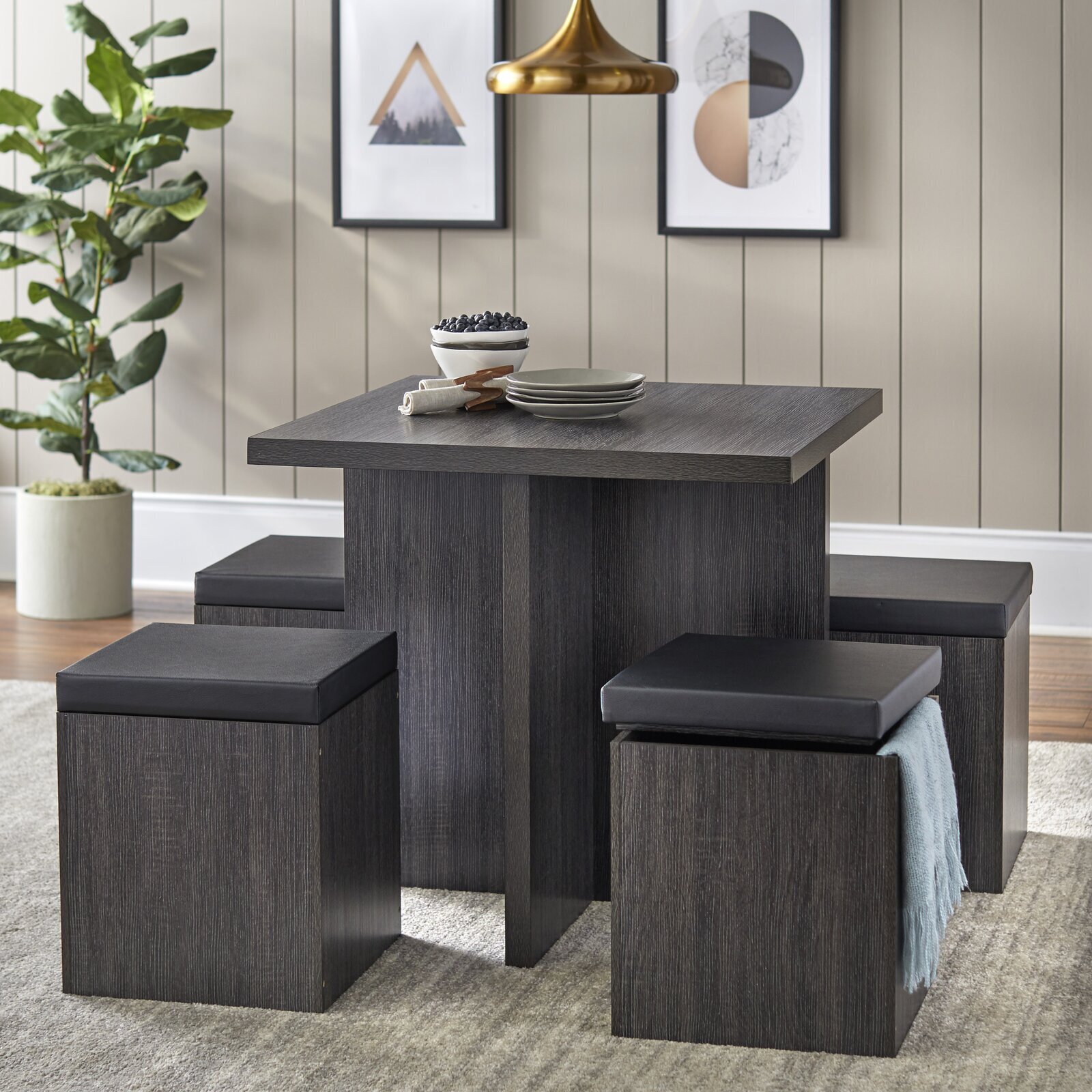 Storage saving dining deals table