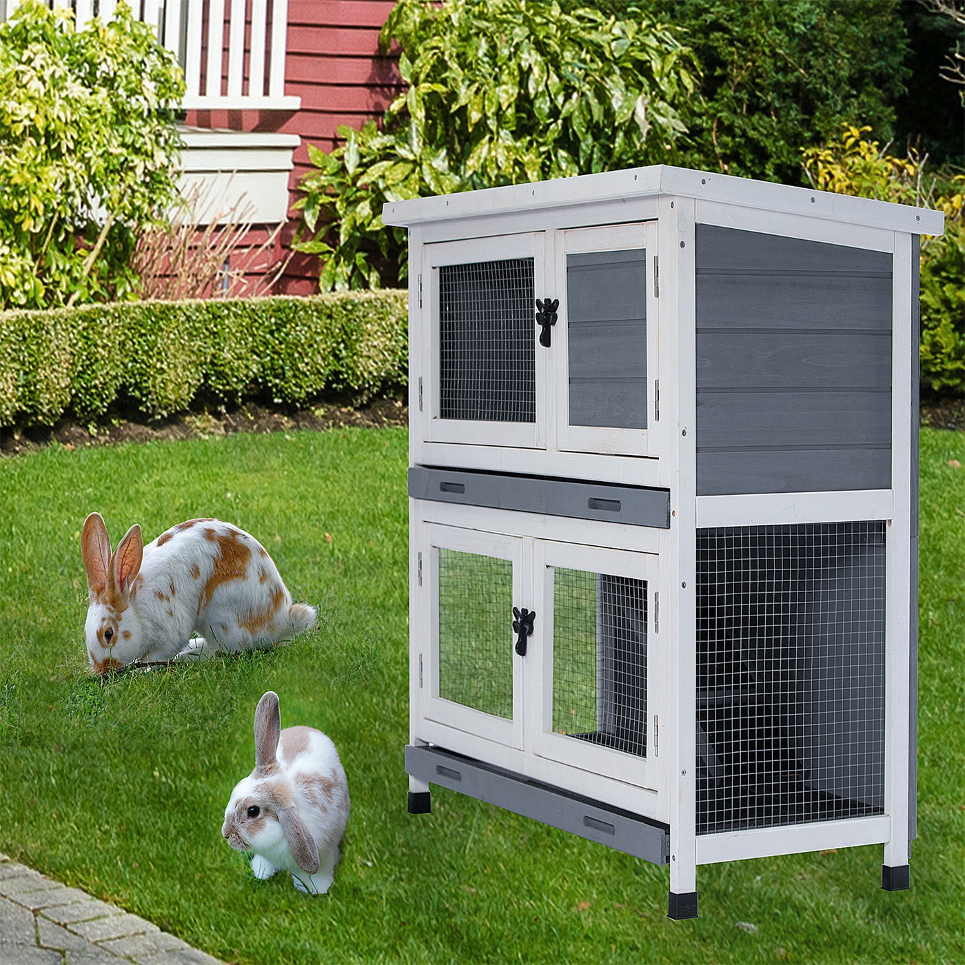 Straw rabbit house - Rabbit Home - Hideout - UK Shop - Rabbit World
