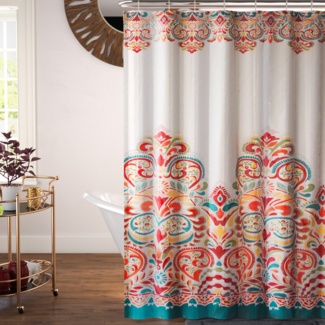 Bridgetown Damask Single Shower Curtain