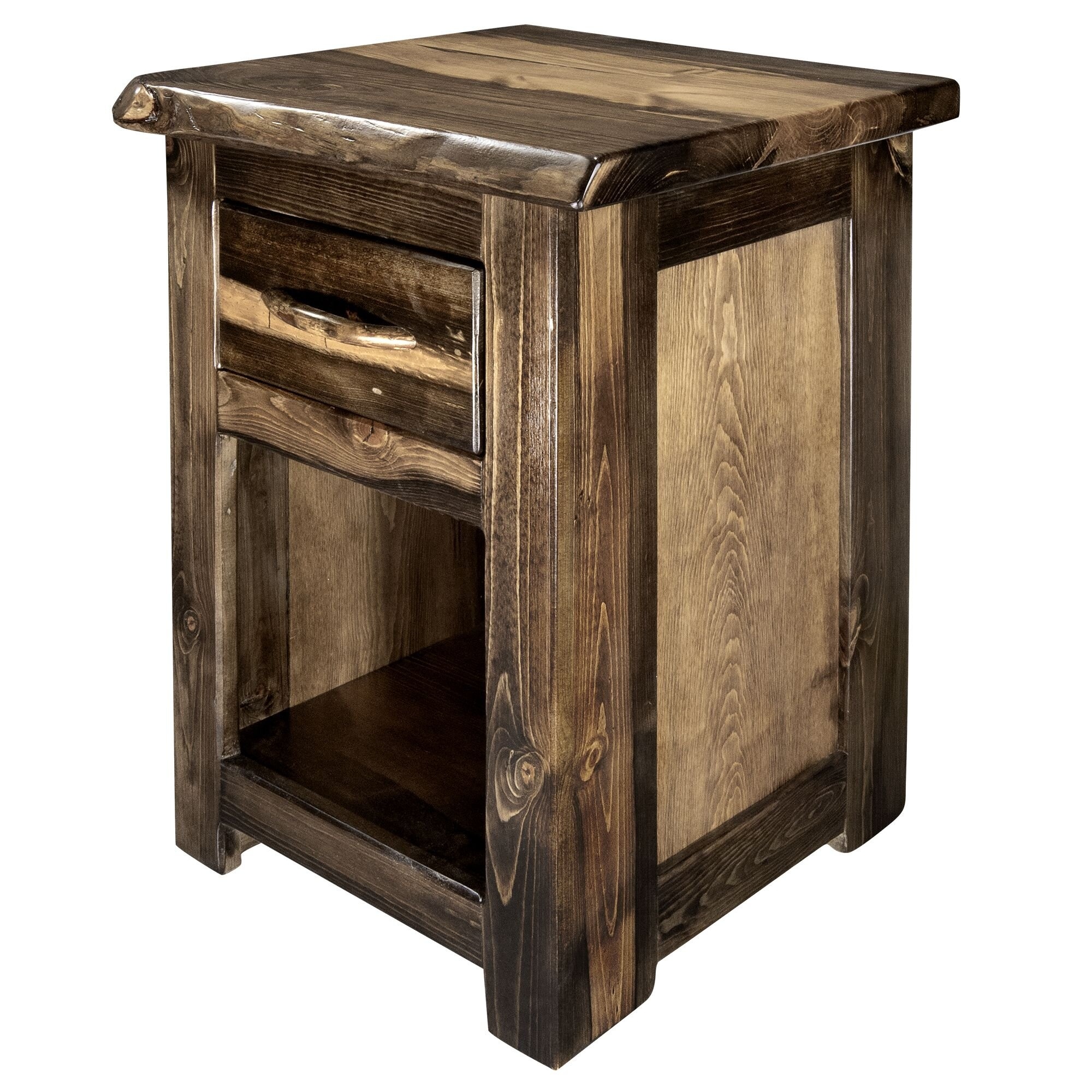 Brockport Solid Wood Nightstand