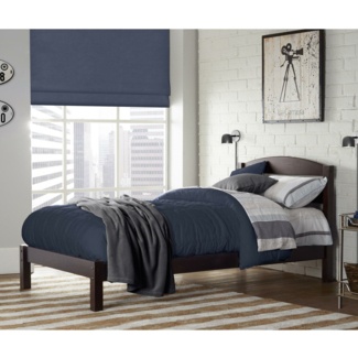 Brodey Twin Solid Wood Platforms Bed by Harriet Bee