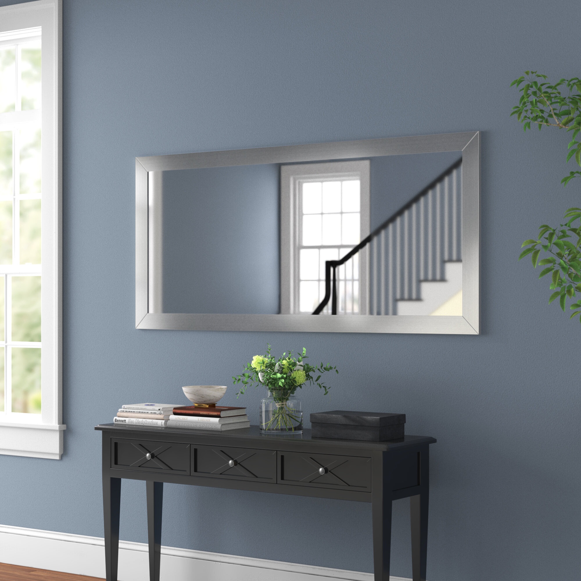 Buchholz Rectangle Wood Mirror
