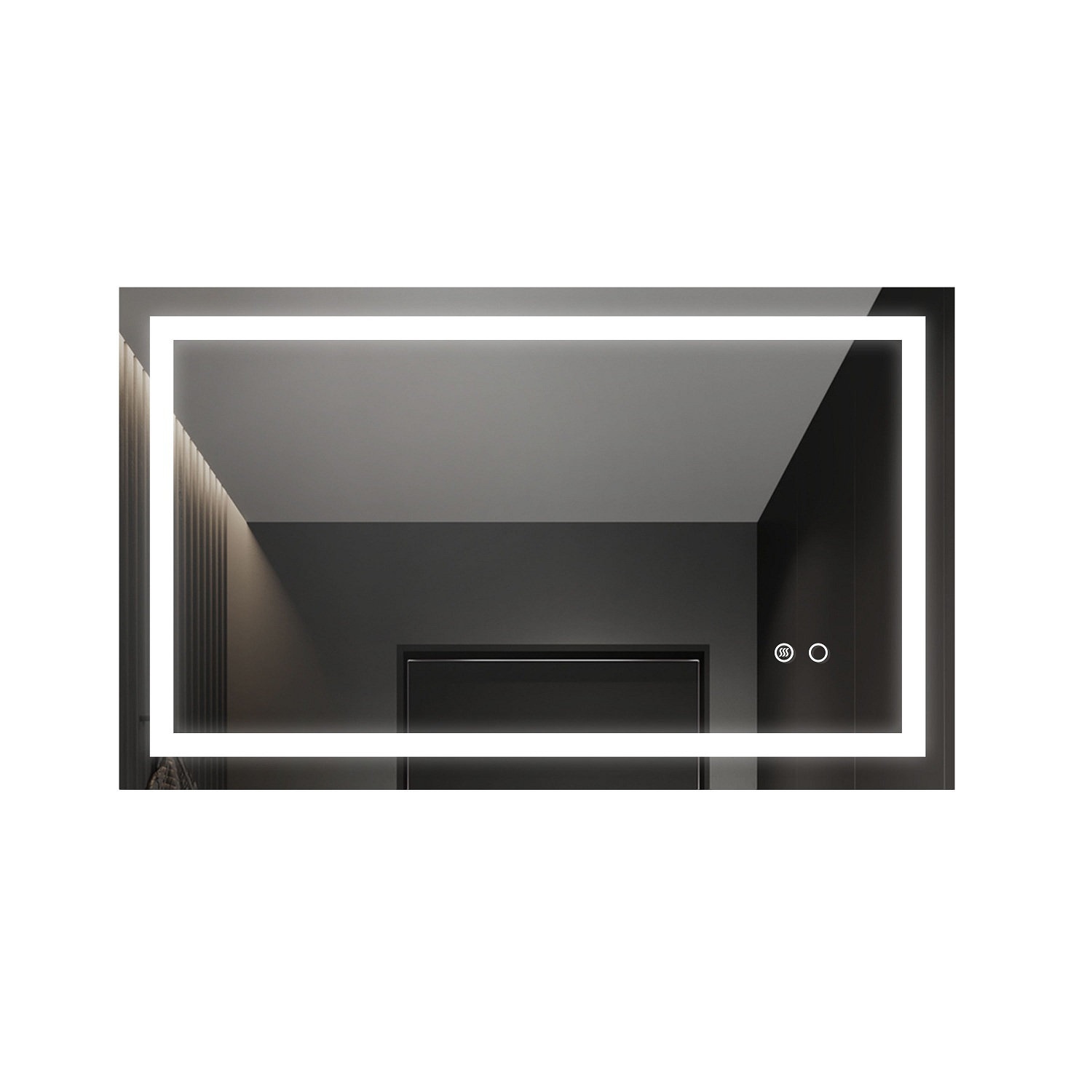 Burghardt Rectangle LED Wall Mirror