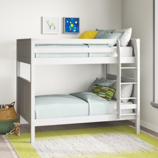 Burkley Full Over Full Solid Wood Standard Bunk Bed by Mack & Milo™