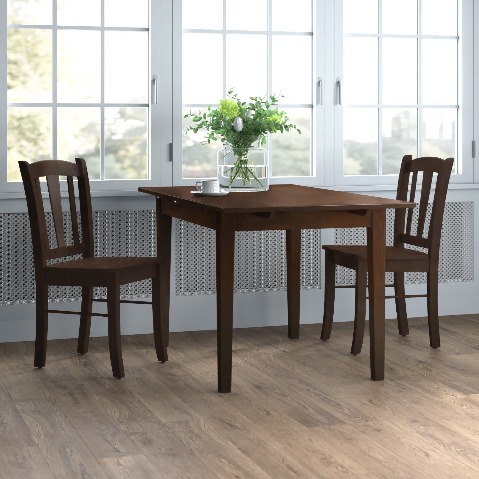 Butterfly Leaf Solid Oak Dining Set