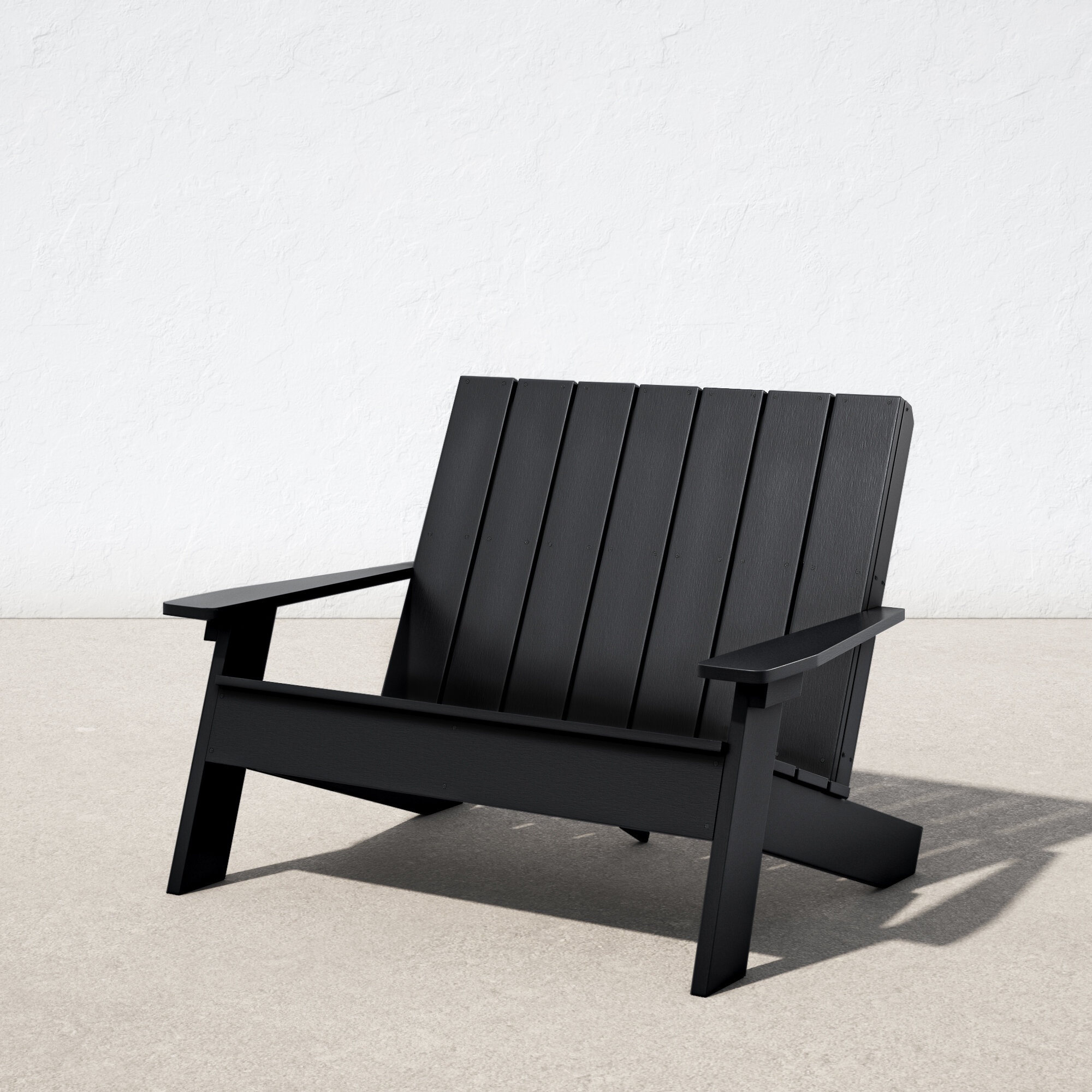 Byrnes 54.1'' Wide Outdoor Loveseat