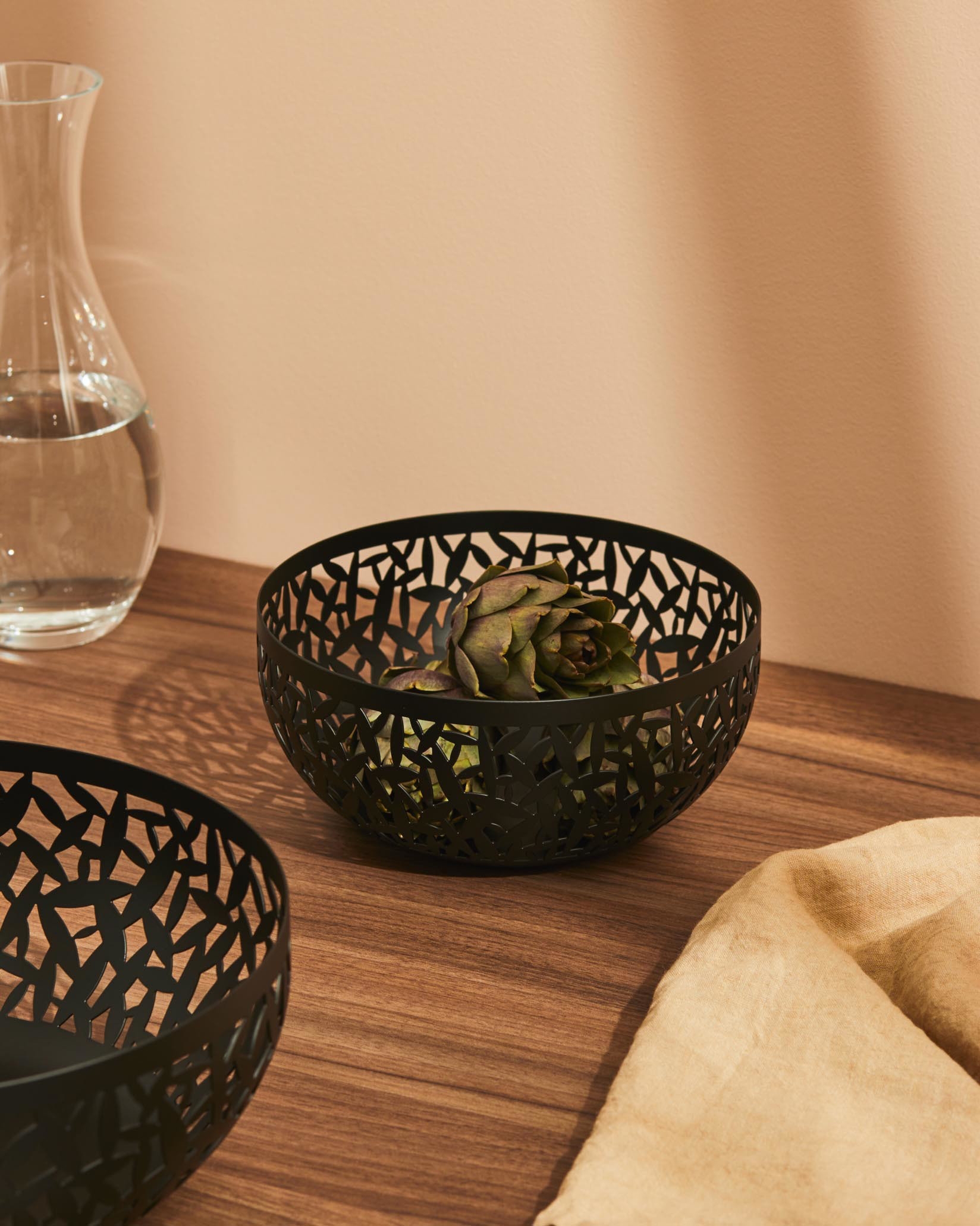 Cactus Metal Decorative Bowl