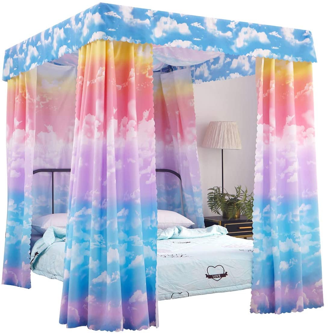 Caelan 100% Cotton Bed Canopy