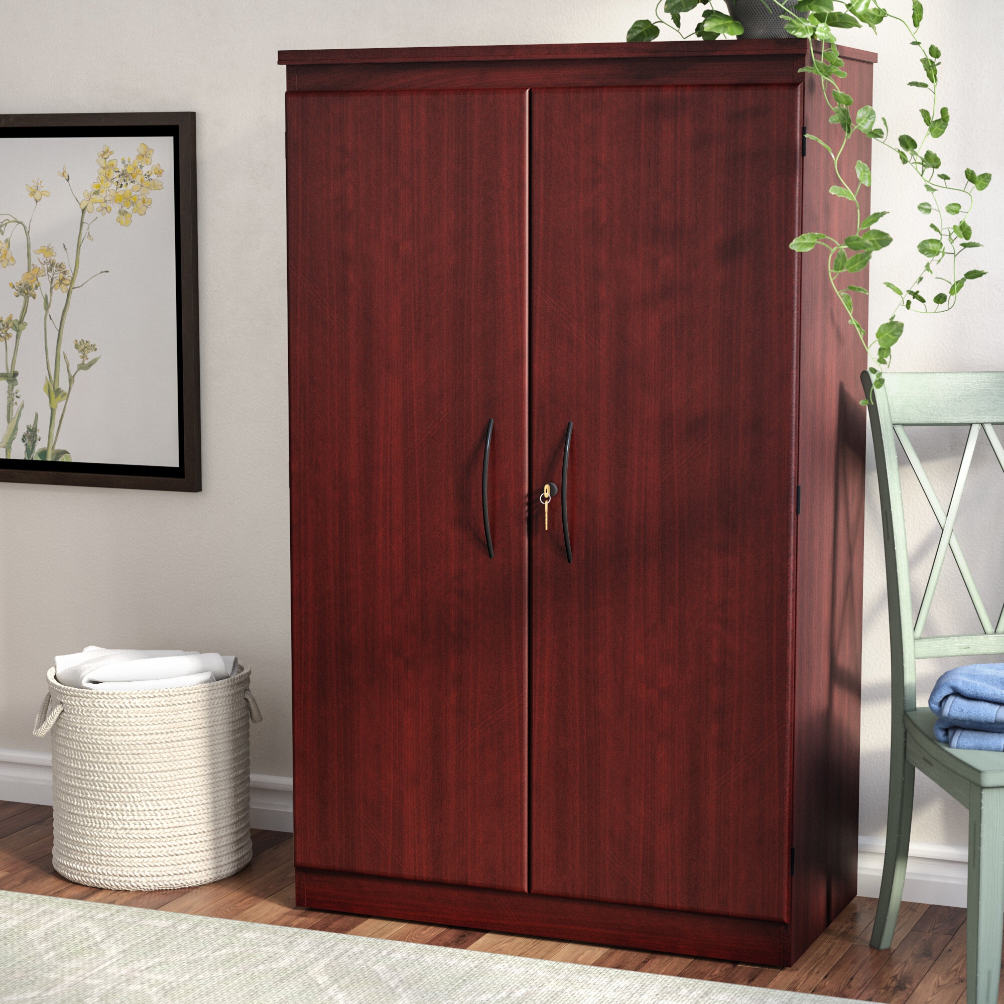 Tall Wood Storage Cabinets With Doors - VisualHunt