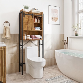 15 Wonderful Wooden Shelves for a Bathroom - VisualHunt