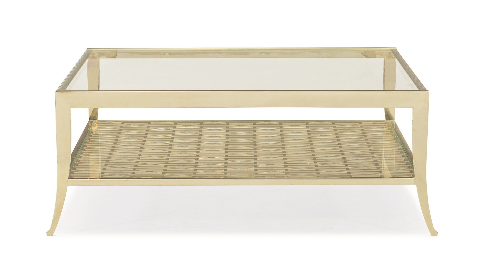 Caracole Classic Coffee Table with Storage