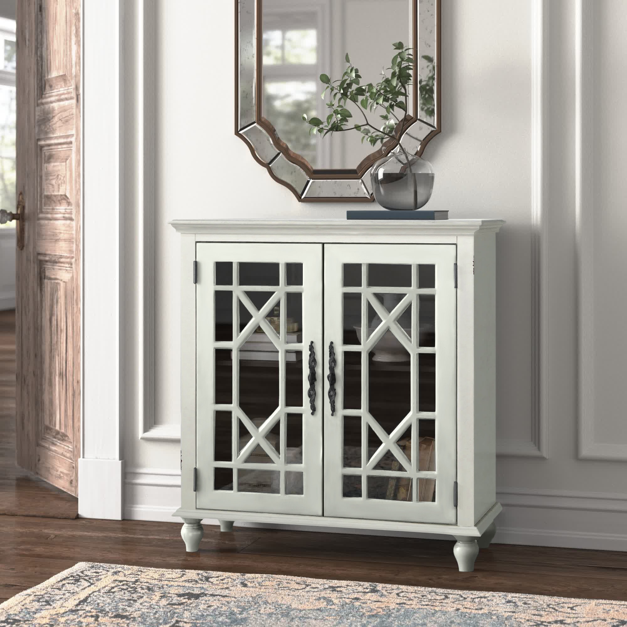 Carla 36'' Tall 2 - Door Accent Cabinet