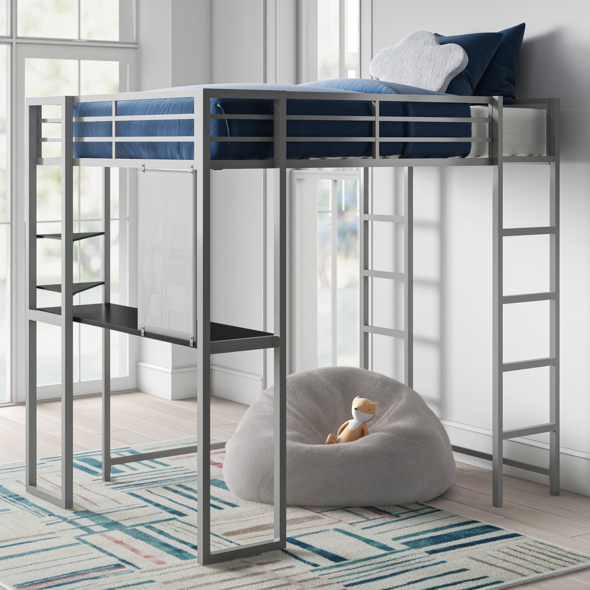 Mack and milo loft deals bed with desk