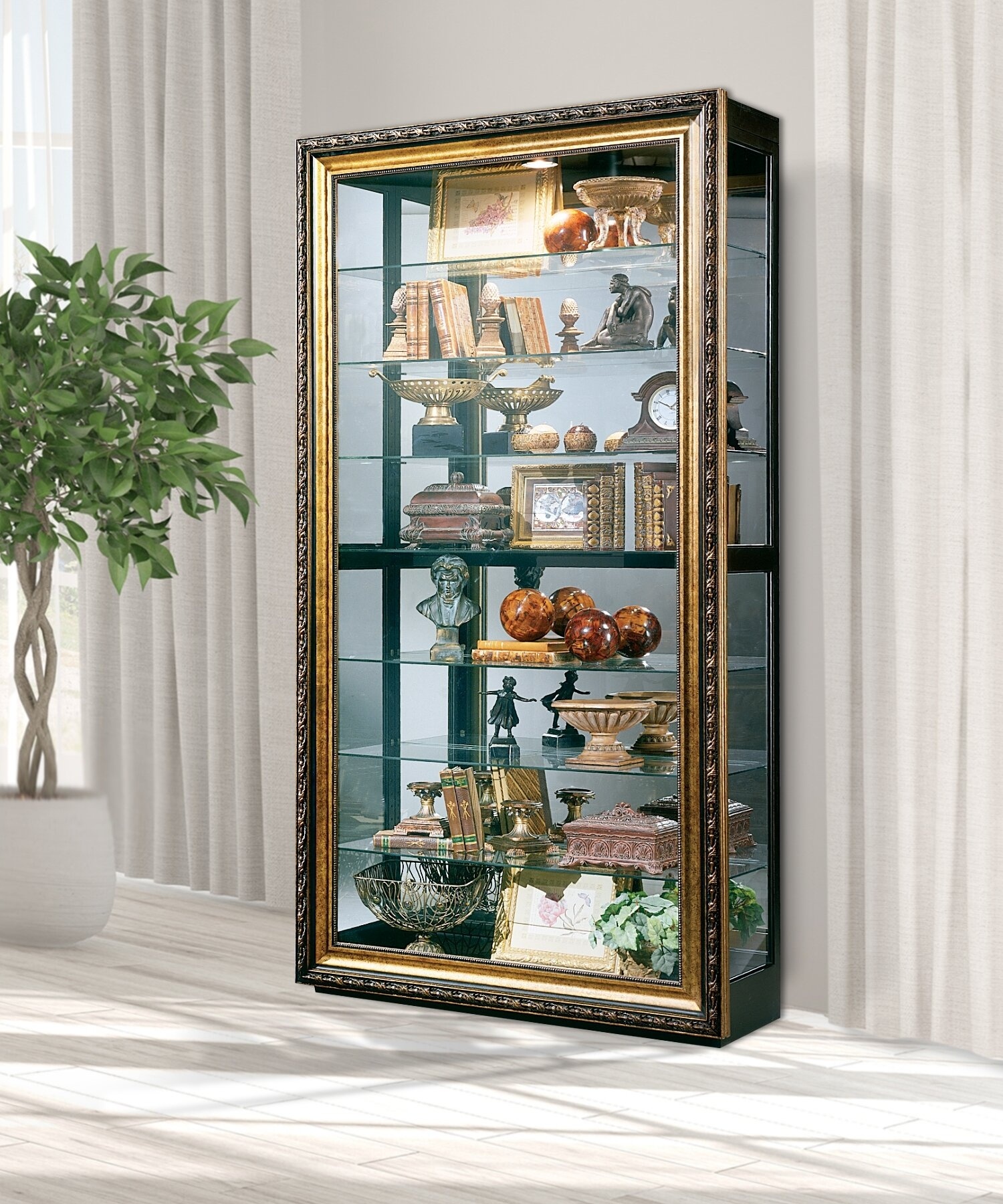 CURIO small glass display case for collectibles