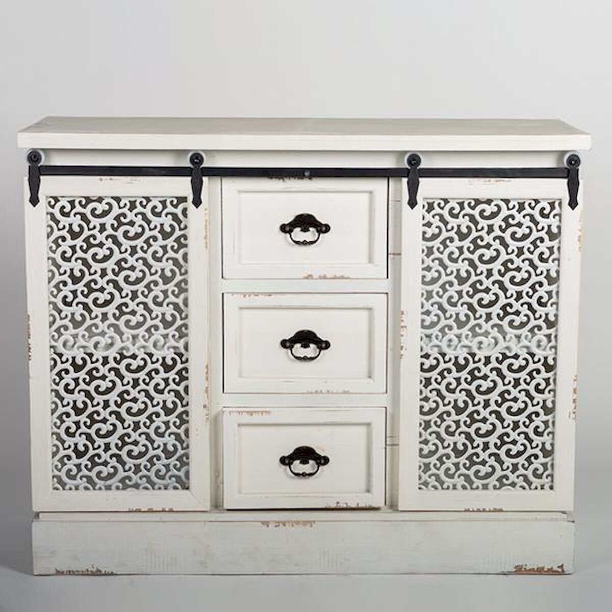 Caylor 25.25'' Tall 2 - Door Accent Cabinet
