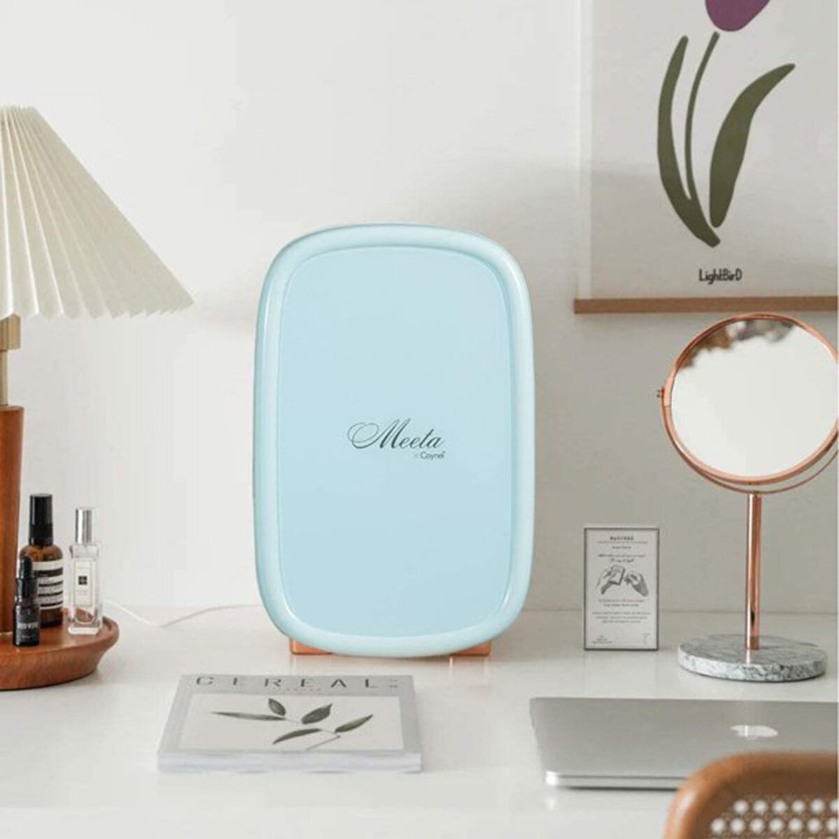 CAYNEL Retro 12 Cubic Feet cu. ft. Countertop Mini Fridge