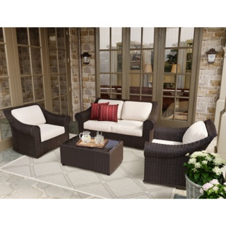 Cedarstone 4 - Person Seating Group with Cushions