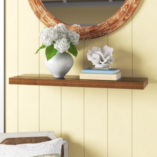 Celestiel Floating Shelf with Reclaimed Wood