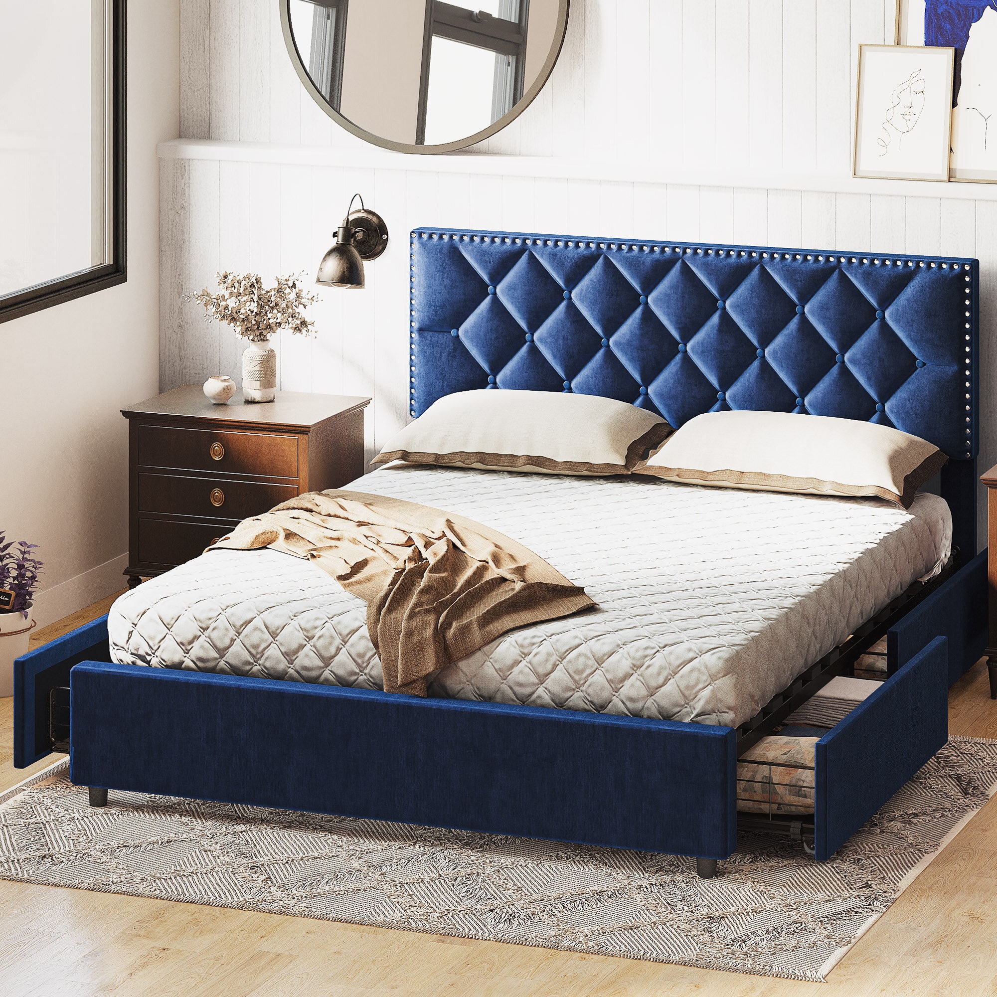Chasidy Upholstered Storage Bed