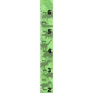 Chul Dinosaurs with Ferns Personalized Growth Chart