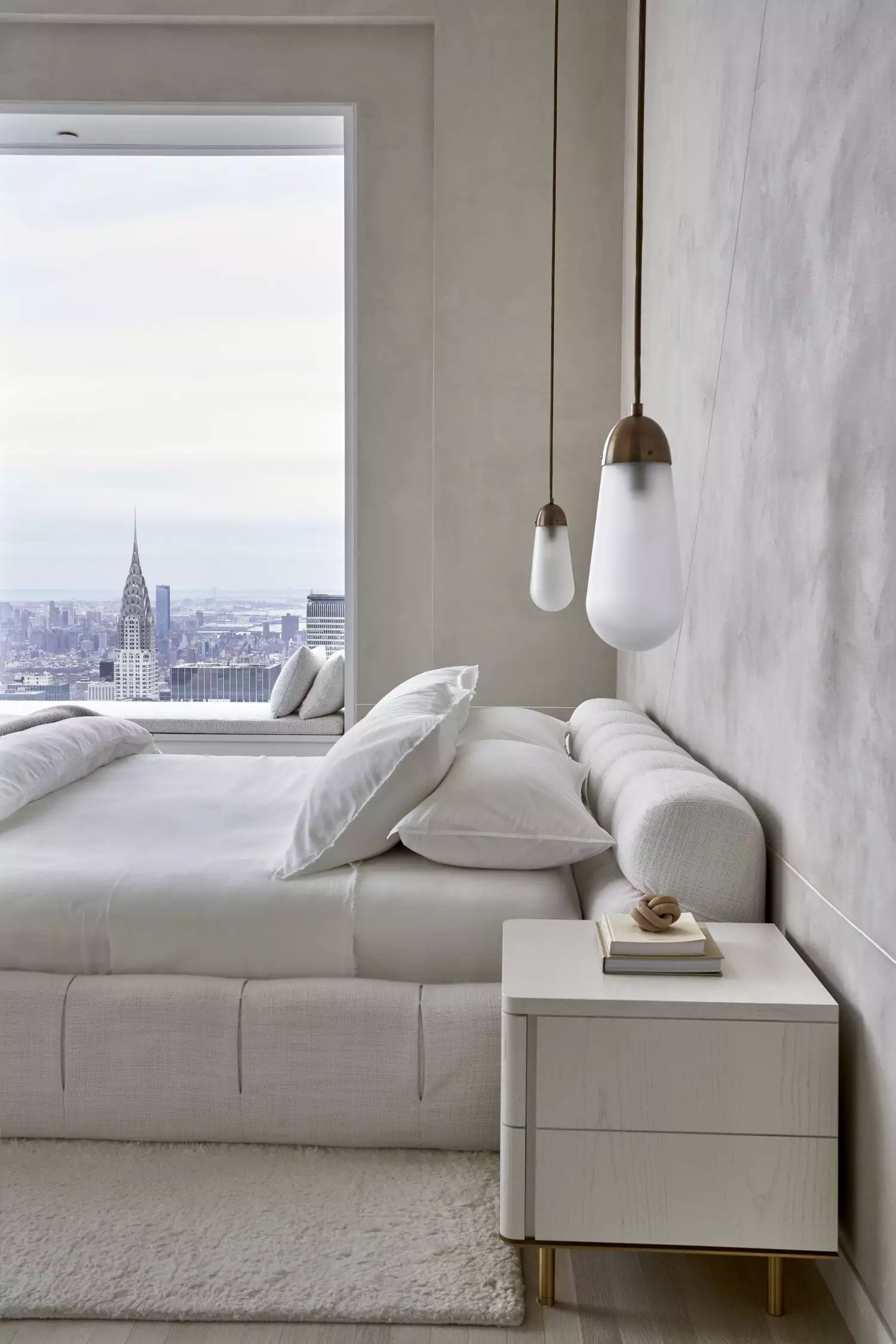 Classic bedroom with four-poster bed and elegant decor