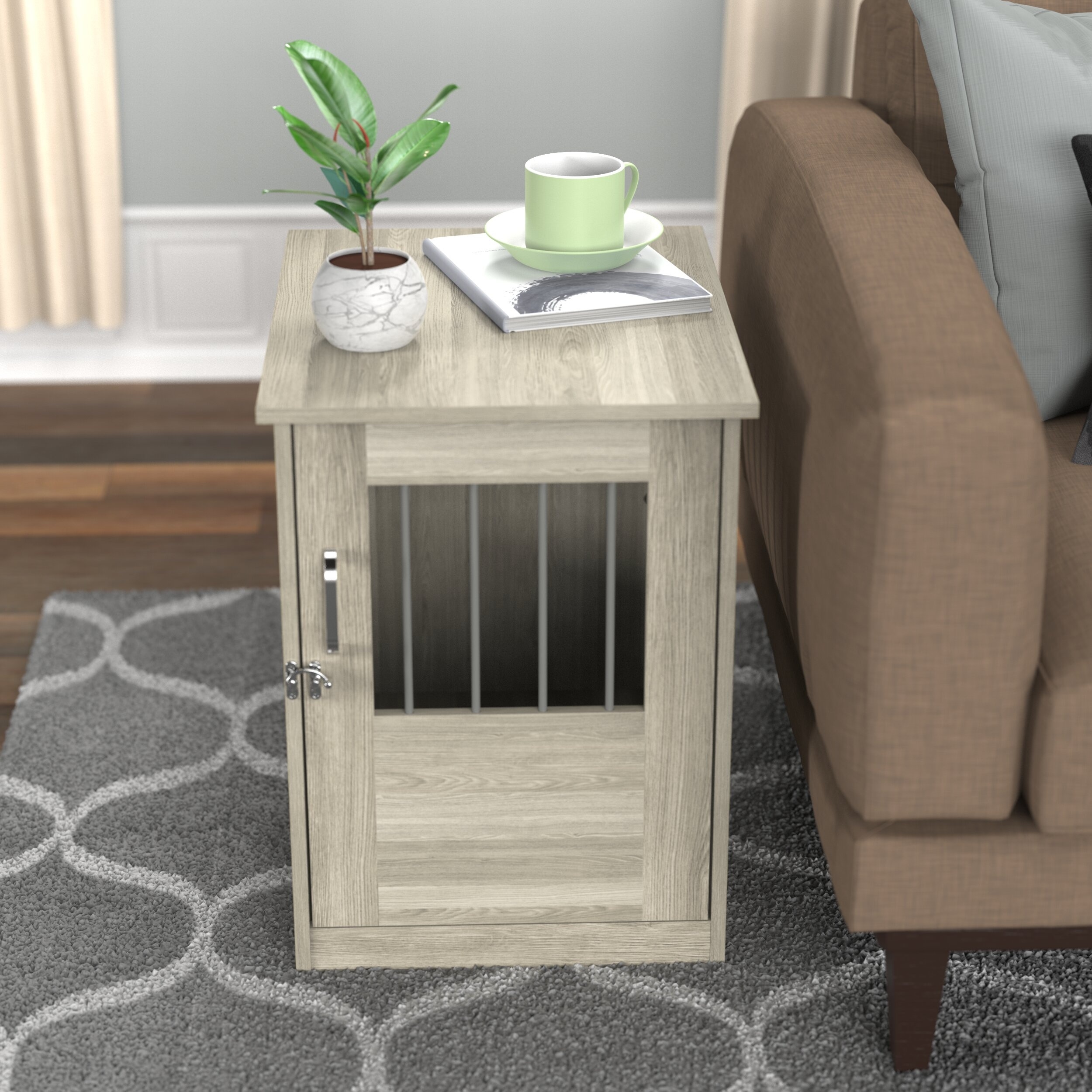 ClosetMaid End Table and Pet Crate