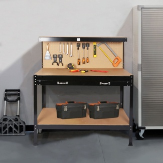 Coleen 48" W Wood Top Workbench