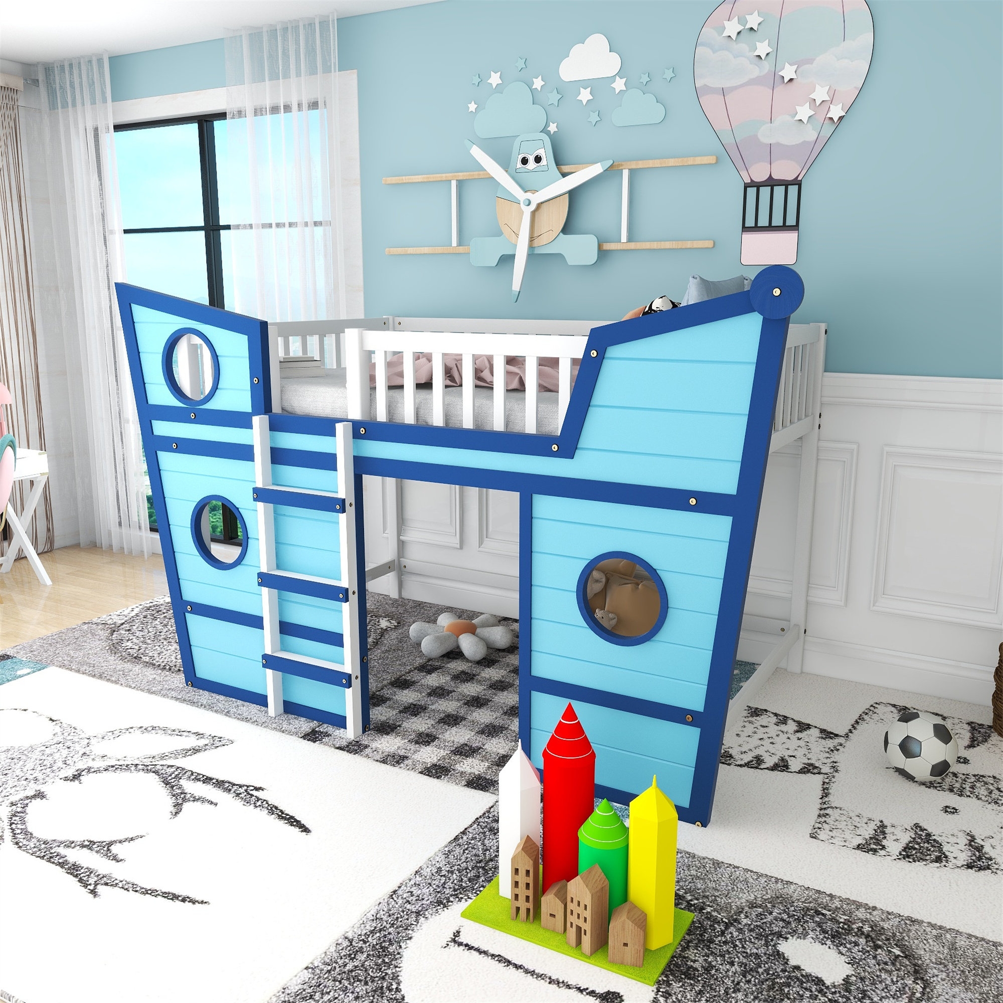 Conkling Full Loft Bed by Sunside Sails