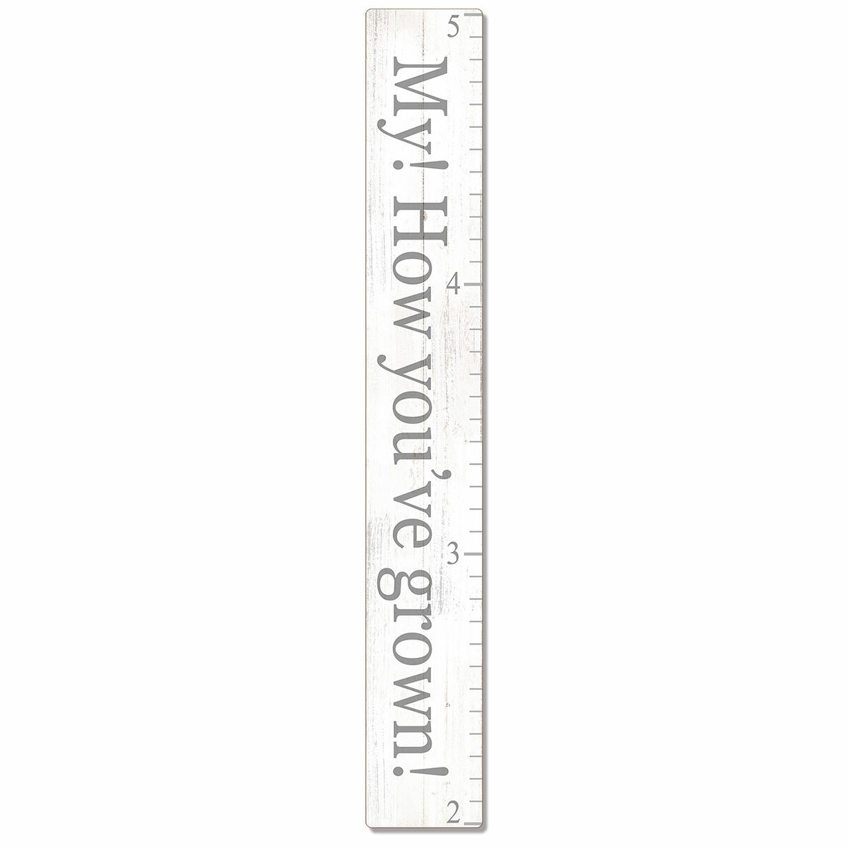 Constant You've Grown Wood Decorative Growth Chart
