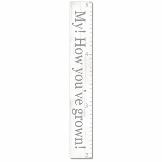 Constant You've Grown Wood Decorative Growth Chart