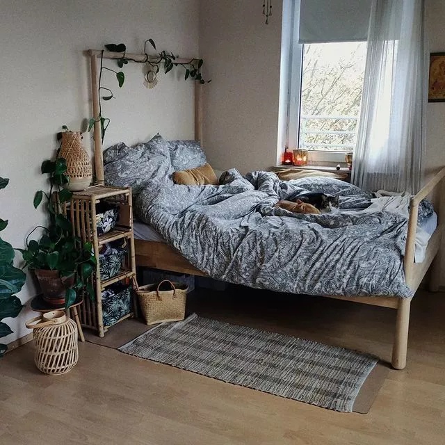 Contemporary bathroom with glass shower enclosure