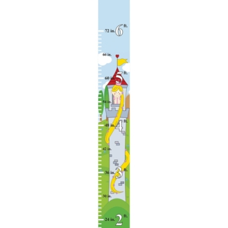Coppola Princess Rapunzel in Her Castle Tower Personalized Growth Chart