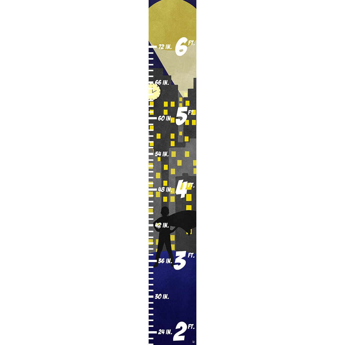 Cordes City Superhero to the Rescue! Personalized Growth Chart