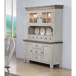 Country Grove China Cabinet with Lighting