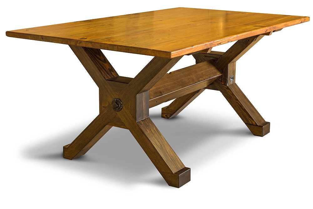 Cross Beam 84'' Dining Table