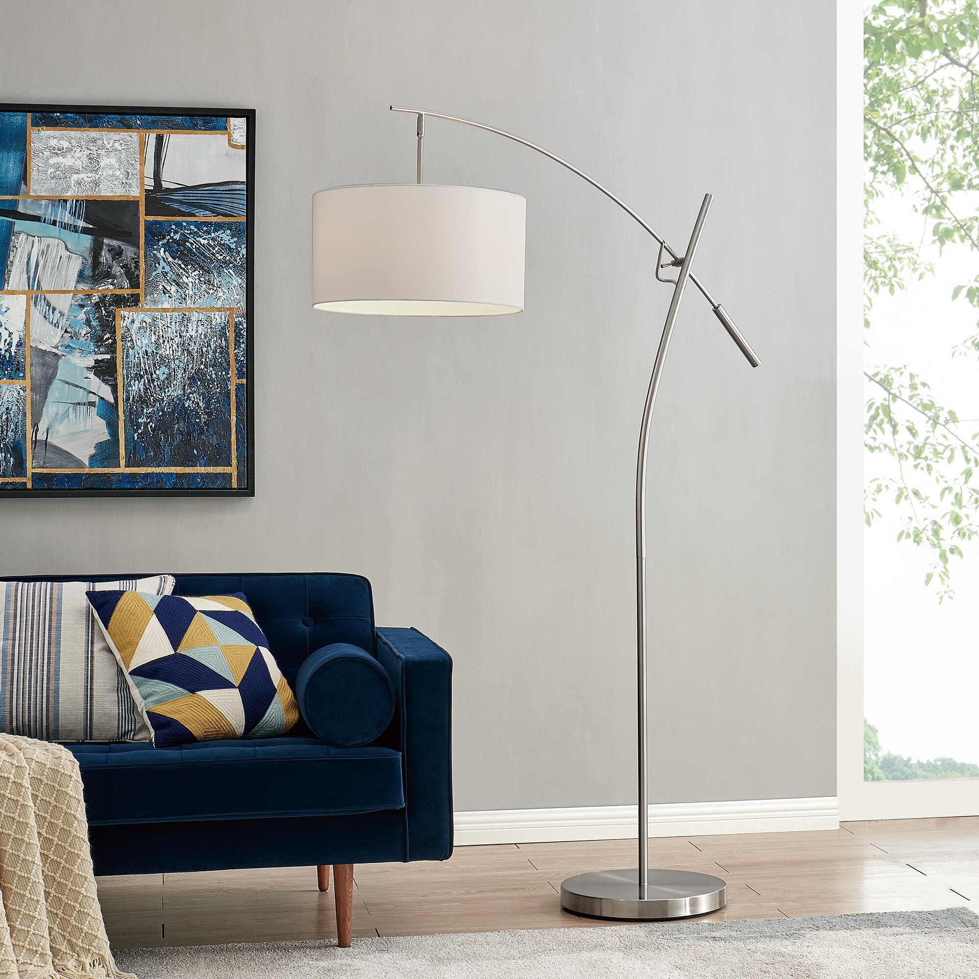 Crowl 84" Arc Floor Lamp